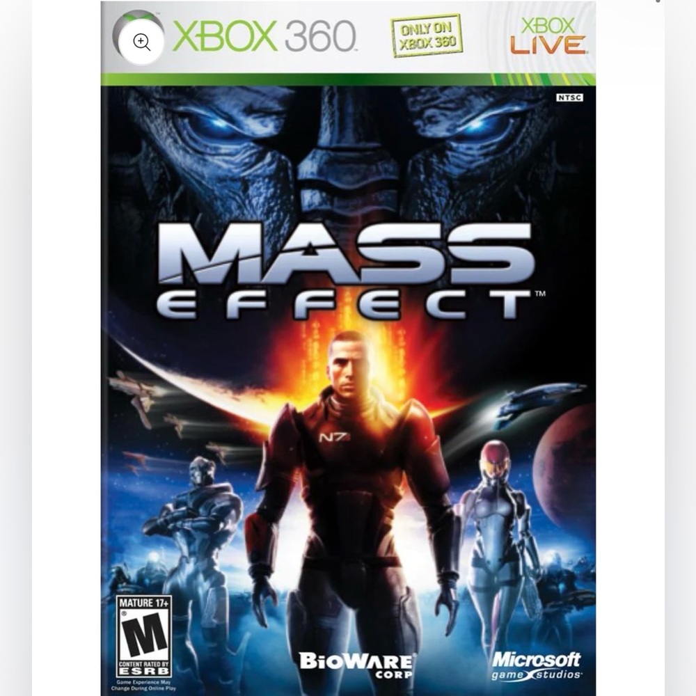 Xbox 360 Mass Effect Video Game